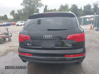 2015 Audi Q7 3.0T Premium with VIN WA1CGAFE5FD028390, listed as a IAAI auction lot 34964639 with 82,332 mi miles. Bid and sale history available at carsss.com. Image 15.
