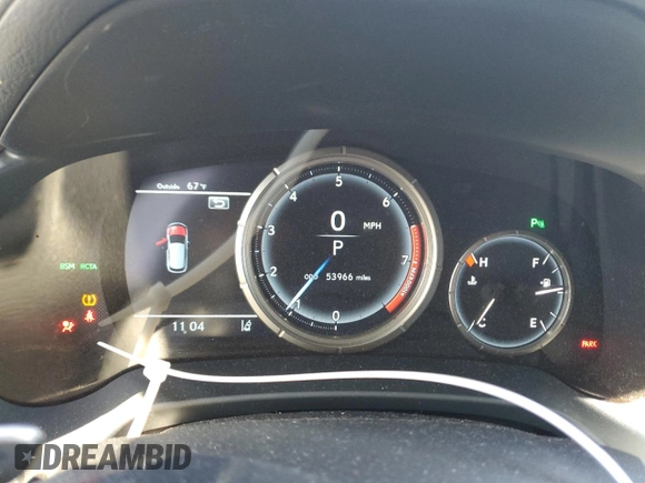 2017 Lexus RX with VIN 2T2ZZMCA3HC054821, listed as a Copart auction lot 47623195 with 53,966 mi miles and Salvage Title. Bid and sale history available at carsss.com. Image 9.
