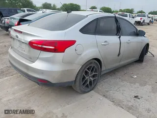 2017 Ford Focus SEL with VIN 1FADP3H24HL235375, listed as a IAAI auction lot 41924041 with 129,570 mi miles. Bid and sale history available at carsss.com. Image 4.