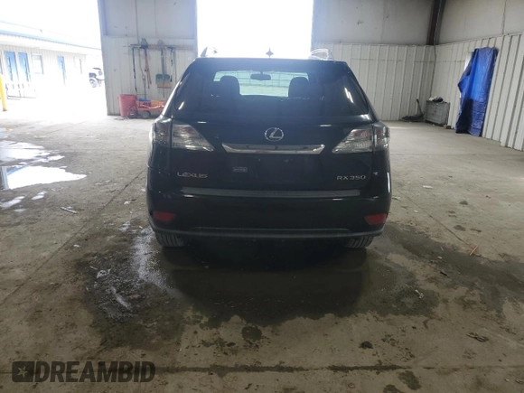 2010 Lexus RX 350 with VIN 2T2BK1BA5AC004689, listed as a Copart auction lot 54703655 with 295,523 mi miles and Salvage Title. Bid and sale history available at DreamBid. Image 6.