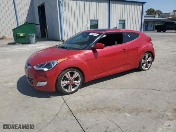 2017 Hyundai Veloster with VIN KMHTC6AD5HU318110, listed as a Copart auction lot 52420085 with 70,938 mi miles and Clean Title. Bid and sale history available at carsss.com. Image 1.