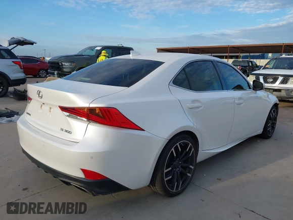 2019 Lexus IS 300 with VIN JTHBA1D2XK5084100, listed as a IAAI auction lot 42573969 with 52,781 mi miles and . Bid and sale history available at DreamBid. Image 4.
