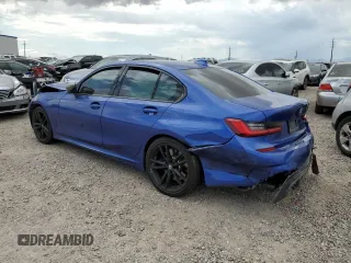 2020 BMW 3 Series M340i with VIN 3MW5U7J06L8B36769, listed as a Copart auction lot 68188424 with 0 mi miles and Salvage Title. Bid and sale history available at carsss.com. Image 2.