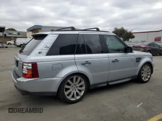 2006 Land Rover Range Rover Sport SC with VIN SALSH23476A949309, listed as a Copart auction lot 43165375 with 185,802 mi miles and Clean Title. Bid and sale history available at carsss.com. Image 3.