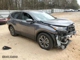 2021 Honda CR-V EX with VIN 5J6RW1H54MA010357, listed as a Copart auction lot 47813255 with 50,198 mi miles and Salvage Title. Bid and sale history available at carsss.com. Image 4.