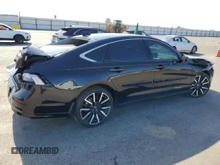 2023 Honda Accord Touring with VIN 1HGCY2F88PA065537, listed as a Copart auction lot 59341845 with 34,595 mi miles and Salvage title. Bid and sale history available at DreamBid. Image 3.