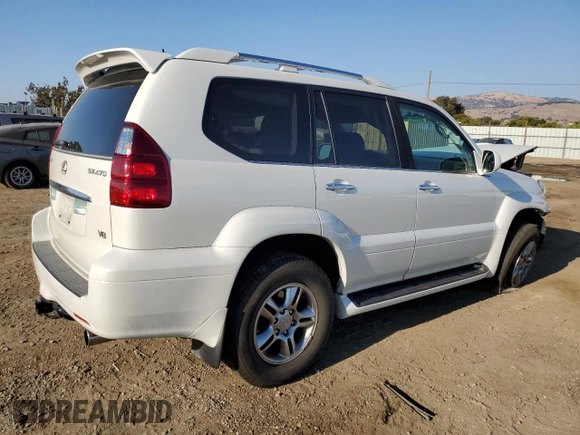 2009 Lexus GX 470 with VIN JTJBT20X990176080, listed as a Copart auction lot 74207314 with 63,640 mi miles and Salvage Title. Bid and sale history available at carsss.com. Image 3.
