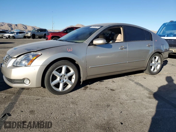 2005 Nissan Maxima 3.5 SE with VIN 1N4BA41EX5C867909, listed as a Copart auction lot 87575315 with 121,741 mi miles and Salvage Title. Bid and sale history available at carsss.com. Image 1.