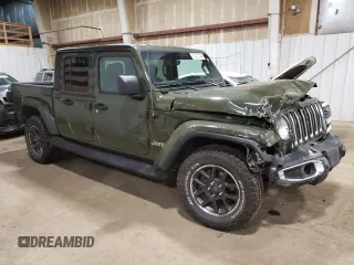 2022 Jeep Gladiator Overland z VIN 1C6HJTFG0NL144070, wystawiony jako Copart lot #70472744 z przebiegiem 40 397 mil mil oraz Szkoda całkowita • Salvage title. Historia ofert i sprzedaży dostępna na DreamBid. Obrazek 4.