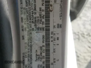 2013 Ford Fiesta S z VIN 3FADP4AJ9DM140665, wystawiony jako Copart lot #61634485 z przebiegiem 165 124 mil mil oraz Szkoda całkowita • Salvage title. Historia ofert i sprzedaży dostępna na DreamBid. Obrazek 12.
