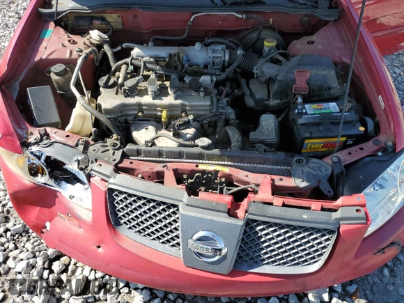 2005 Nissan Sentra S z VIN 3N1CB51D35L537271, wystawiony jako Copart lot #52879995 z przebiegiem 143 687 mil mil oraz Szkoda całkowita • Salvage title. Historia ofert i sprzedaży dostępna na DreamBid. Obrazek 12.