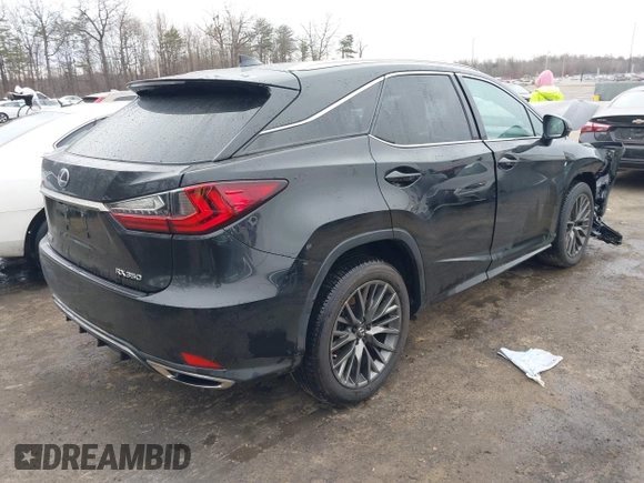 2021 Lexus RX with VIN 2T2SZMDA9MC270649, listed as a IAAI auction lot 41226936 with 48,108 mi miles. Bid and sale history available at carsss.com. Image 4.