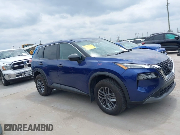2023 Nissan Rogue S with VIN 5N1BT3AB3PC876924, listed as a IAAI auction lot 42134625 with 5,566 mi miles and . Bid and sale history available at DreamBid. Image 14.