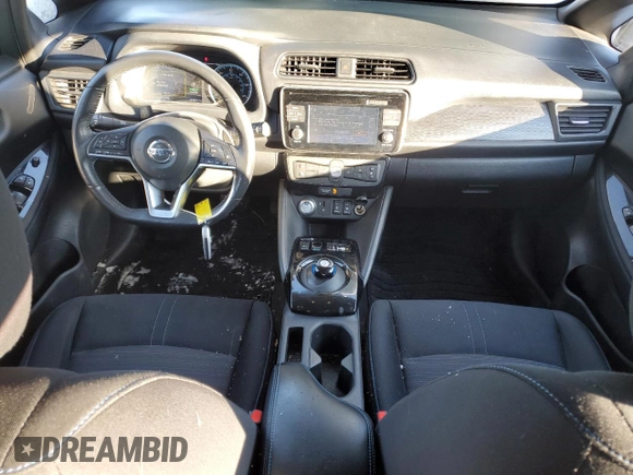 2018 Nissan LEAF SL with VIN 1N4AZ1CP4JC308352, listed as a Copart auction lot 89021515 with 44,902 mi miles and Clean Title. Bid and sale history available at DreamBid. Image 8.