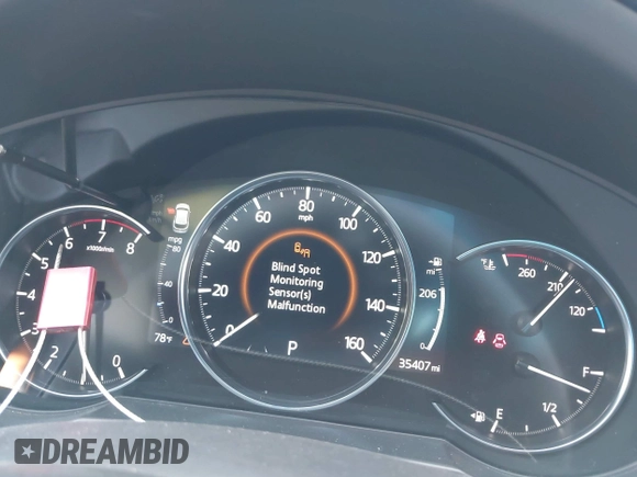 2020 Mazda CX-5 Grand Touring with VIN JM3KFADM3L1819939, listed as a IAAI auction lot 42749920 with 35,407 mi miles and . Bid and sale history available at DreamBid. Image 7.