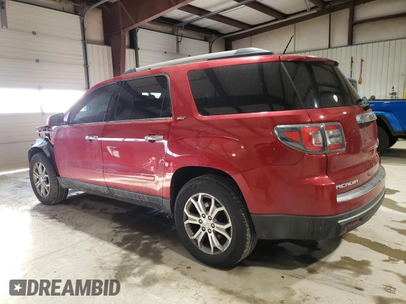 2013 GMC Acadia SLT with VIN 1GKKRSKD4DJ235113, listed as a Copart auction lot 44898095 with 157,548 mi miles and Salvage Title. Bid and sale history available at carsss.com. Image 2.