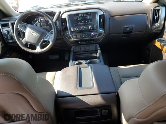 2014 Chevrolet Silverado 1500 LTZ with VIN 1GCVKSEC9EZ227270, listed as a Copart auction lot 51904465 with 95,535 mi miles and Salvage Title. Bid and sale history available at DreamBid. Image 8.