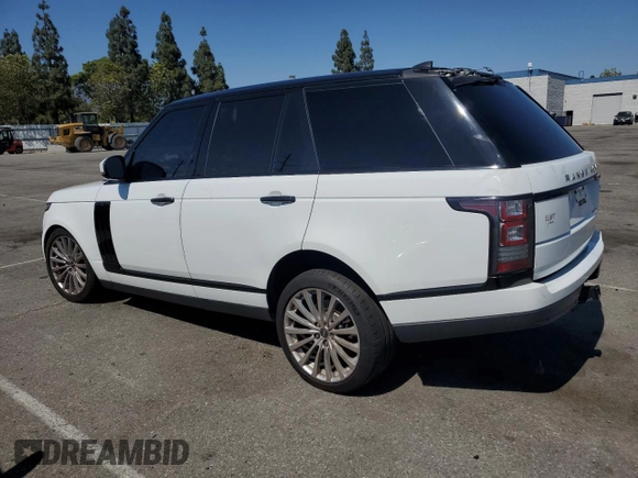 2017 Land Rover Range Rover z VIN SALGR2FVXHA377114, wystawiony jako Copart lot #63293205 z przebiegiem 69 846 mil mil oraz Czysty tytuł • Clean title. Historia ofert i sprzedaży dostępna na DreamBid. Obrazek 2.