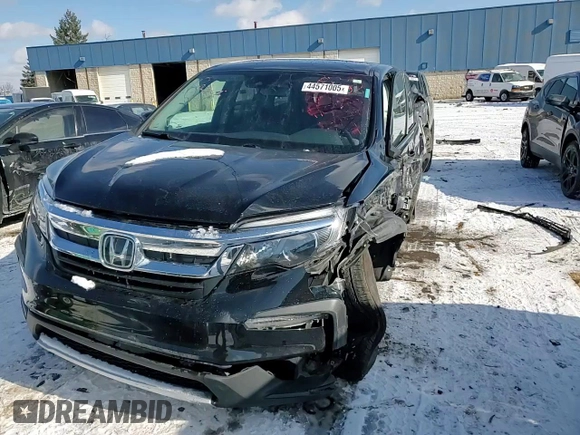 2021 Honda Pilot EX-L with VIN 5FNYF6H53MB102839, listed as a Copart auction lot 44571005 with 157,614 mi miles and Non Repairable. Bid and sale history available at DreamBid. Image 10.