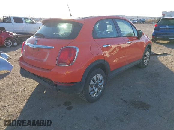 2016 FIAT 500X Pop with VIN ZFBCFXAT9GP393269, listed as a IAAI auction lot 41133805 with 45,077 mi miles and . Bid and sale history available at DreamBid. Image 4.