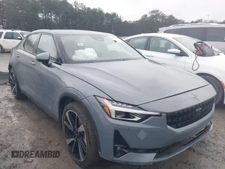 2021 Polestar 2 Launch Edition with VIN LPSED3KA8ML019698, listed as a IAAI auction lot 41476753 with 8,201 mi miles. Bid and sale history available at carsss.com. Image 1.