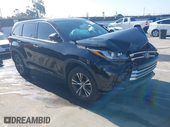 2018 Toyota Highlander LE with VIN 5TDZZRFH3JS252287, listed as a IAAI auction lot 42216207 with 104,340 mi miles and . Bid and sale history available at DreamBid. Image 1.