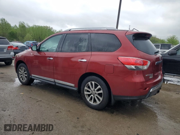 2013 Nissan Pathfinder SV z VIN 5N1AR2MM8DC607248, wystawiony jako Copart lot #53570505 z przebiegiem 153 931 mil mil oraz Nie do naprawy • Non repairable. Historia ofert i sprzedaży dostępna na DreamBid. Obrazek 2.