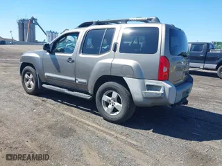 2005 Nissan Xterra S with VIN 5N1AN08W55C643136, listed as a IAAI auction lot 42071316 with 154,089 mi miles. Bid and sale history available at carsss.com. Image 3.