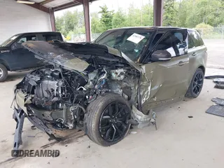 2021 Land Rover Range Rover Sport SVR with VIN SALWZ2RE1MA781663, listed as a IAAI auction lot 42383778 with Not provided miles and . Bid and sale history available at DreamBid. Image 18.