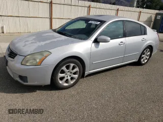 2007 Nissan Maxima 3.5 SE with VIN 1N4BA41EX7C851535, listed as a Copart auction lot 80379204 with 165,827 mi miles and Clean Title. Bid and sale history available at carsss.com. Image 1.