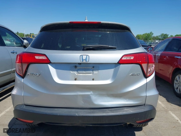2016 Honda HR-V EX with VIN 3CZRU6H54GM754602, listed as a IAAI auction lot 41987313 with 67,940 mi miles. Bid and sale history available at carsss.com. Image 6.