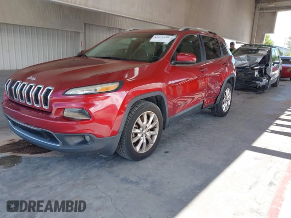 2016 Jeep Cherokee Limited z VIN 1C4PJLDB1GW373760, wystawiony jako IAAI lot #42473559 z przebiegiem 135 138 mil mil oraz . Historia ofert i sprzedaży dostępna na DreamBid. Obrazek 2.