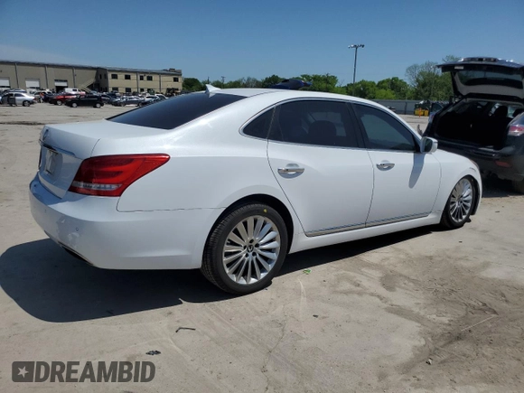 2016 Hyundai Equus Signature z VIN KMHGH4JH8GU106293, wystawiony jako Copart lot #52487525 z przebiegiem 121 696 mil mil oraz Szkoda całkowita • Salvage title. Historia ofert i sprzedaży dostępna na DreamBid. Obrazek 3.