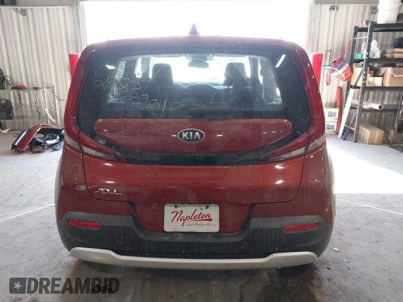 2020 Kia Soul LX with VIN KNDJ23AU4L7050350, listed as a IAAI auction lot 41608088 with 81,344 mi miles. Bid and sale history available at carsss.com. Image 16.