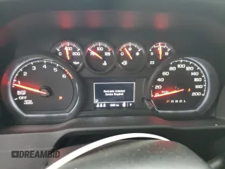 2024 Chevrolet Silverado 1500 Custom with VIN 1GCPDBEK0RZ388333, listed as a Copart auction lot 83615434 with 1,898 mi miles and Non Repairable. Bid and sale history available at DreamBid. Image 9.
