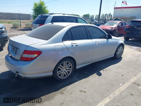 2009 Mercedes-Benz C 300 Sport with VIN WDDGF54X09R068671, listed as a IAAI auction lot 42533482 with 180,354 mi miles and . Bid and sale history available at DreamBid. Image 4.