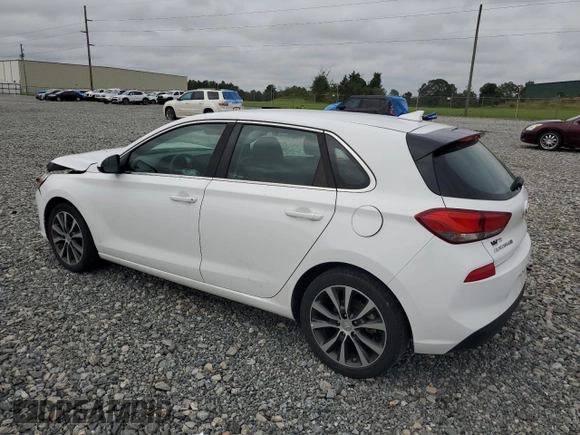 2018 Hyundai Elantra GT with VIN KMHH35LE3JU038536, listed as a Copart auction lot 71703894 with 53,305 mi miles and Salvage Title. Bid and sale history available at carsss.com. Image 2.
