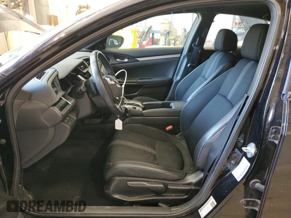 2020 Honda Civic Sedan Sport with VIN 2HGFC2F83LH557058, listed as a Copart auction lot 50556035 with 64,859 mi miles and Salvage Title. Bid and sale history available at carsss.com. Image 7.
