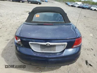 2005 Chrysler Sebring with VIN 1C3EL45R25N638552, listed as a Copart auction lot 53833645 with 160,009 mi miles and Salvage title. Bid and sale history available at DreamBid. Image 6.