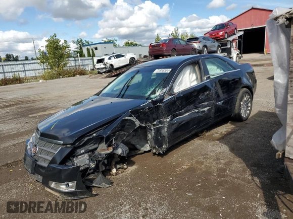 2010 Cadillac CTS Performance with VIN 1G6DL5EV1A0138578, listed as a Copart auction lot 72955554 with Not Provided miles and Clean Title. Bid and sale history available at carsss.com. Image 1.