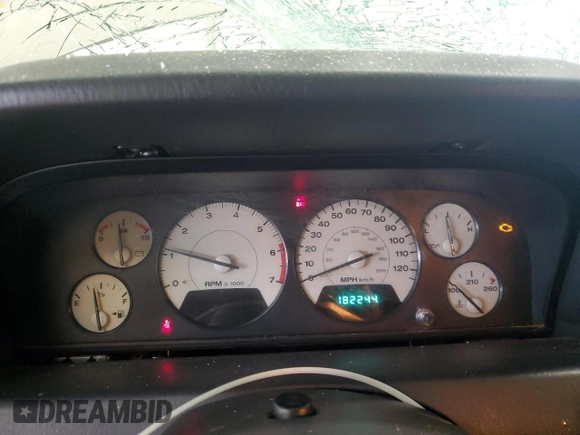 2002 Jeep Grand Cherokee Limited z VIN 1J8GW58S02C279251, wystawiony jako Copart lot #61563465 z przebiegiem 182 244 mil mil oraz Szkoda całkowita • Salvage title. Historia ofert i sprzedaży dostępna na DreamBid. Obrazek 9.