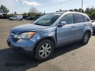 2007 Honda CR-V EX-L with VIN JHLRE38757C050478, listed as a Copart auction lot 51874675 with 193,192 mi miles and Salvage Title. Bid and sale history available at carsss.com. Image 1.