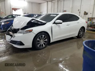 2015 Acura TLX with VIN 19UUB1F31FA016778, listed as a Copart auction lot 50366205 with 179,096 mi miles and Salvage Title. Bid and sale history available at carsss.com. Image 1.