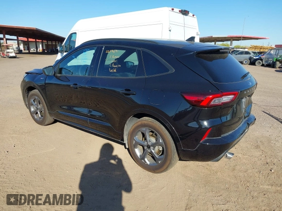 2024 Ford Escape ST-Line with VIN 1FMCU0MN1RUA12893, listed as a IAAI auction lot 42099878 with 26,414 mi miles and . Bid and sale history available at DreamBid. Image 3.