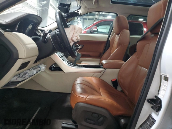 2015 Land Rover Range Rover Evoque Prestige with VIN SALVV2BG2FH036658, listed as a Copart auction lot 86829314 with 104,895 mi miles and Salvage title. Bid and sale history available at DreamBid. Image 7.