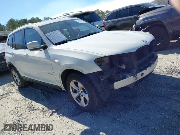 2011 BMW X3 28i with VIN 5UXWX5C5XBL706113, listed as a IAAI auction lot 41675634 with 181,034 mi miles and . Bid and sale history available at DreamBid. Image 1.