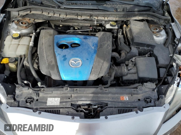 2012 Mazda 3 i Touring with VIN JM1BL1V71C1606904, listed as a Copart auction lot 46303485 with 261,992 mi miles and Salvage Title. Bid and sale history available at DreamBid. Image 11.