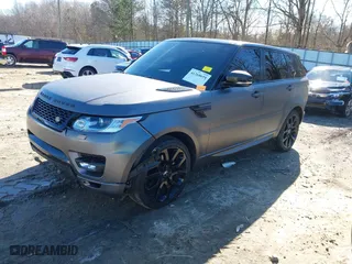 2015 Land Rover Range Rover Sport HSE with VIN SALWR2VF5FA604289, listed as a IAAI auction lot 41268659 with 134,860 mi miles. Bid and sale history available at carsss.com. Image 19.