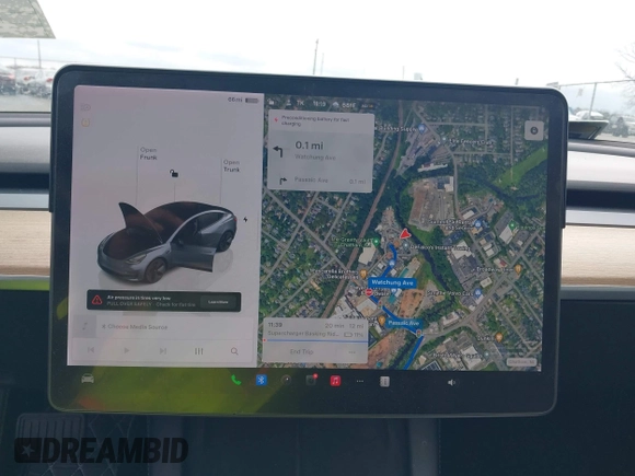 2022 Tesla Model 3 Long Range with VIN 5YJ3E1EB9NF206943, listed as a IAAI auction lot 41911040 with 69,920 mi miles and . Bid and sale history available at DreamBid. Image 18.