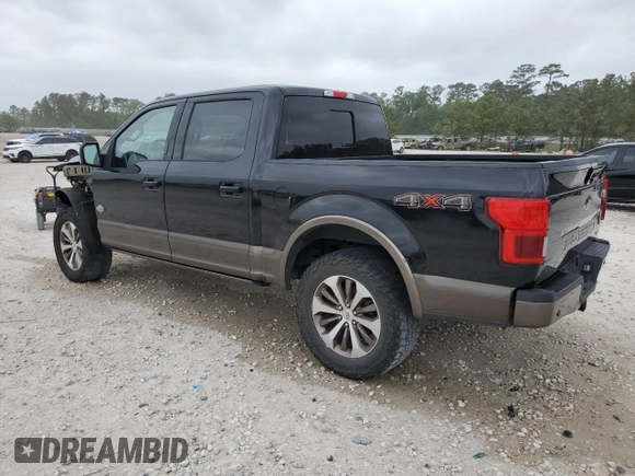2019 Ford F-150 XL with VIN 1FTEW1E47KFC11931, listed as a Copart auction lot 51144795 with 125,831 mi miles and Salvage Title. Bid and sale history available at carsss.com. Image 2.